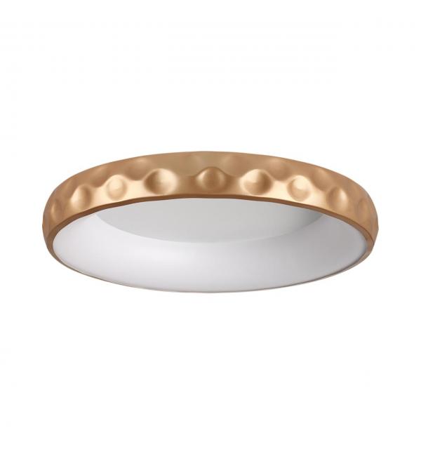 7771/56L AVRA LED SN 566 Светильник металл/белый/золотой LED 56Вт 3000/4000/6000K D500 IP43 ССТ LACUNA