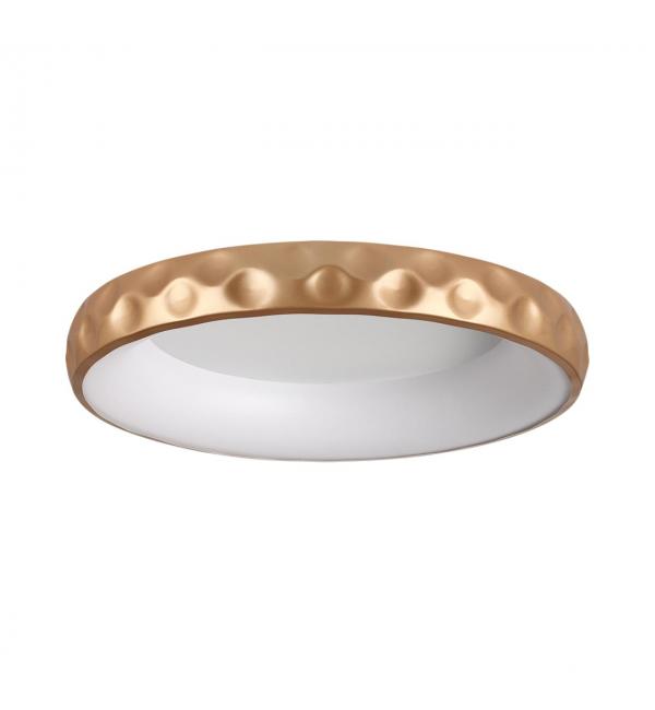 7771/56L AVRA LED SN 566 Светильник металл/белый/золотой LED 56Вт 3000/4000/6000K D500 IP43 ССТ LACUNA