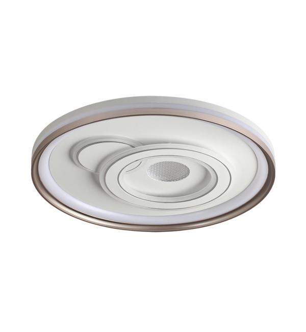 7785/85L PIKO LED SN 607 Светильник металл/белый/бронза LED 85Вт 3000-6500K D490 IP20 пульт ДУ GEMINI