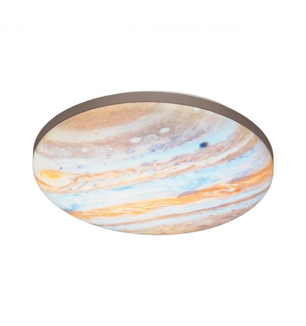7724/DLN PALE SN 122 Светильник пластик/мульти LED 48Вт 3000/4000/6000К D375 IP43 CCT JUPITER