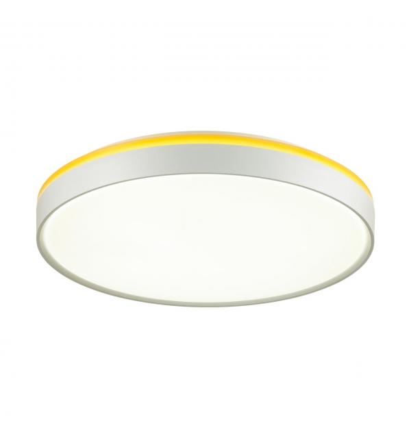 7709/ELN COLOR SN 154 Светильник пластик/желтый LED 76Вт 3000/4000/6000К D500 IP43 CCT KEZO YELLOW