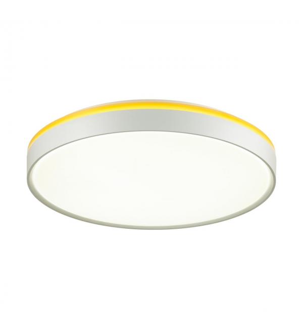 7709/ELN COLOR SN 154 Светильник пластик/желтый LED 76Вт 3000/4000/6000К D500 IP43 CCT KEZO YELLOW