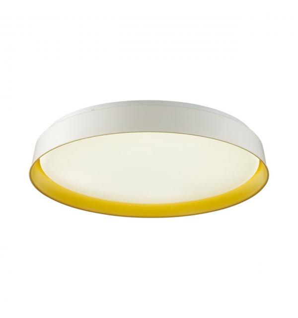 7711/ELN COLOR SN 157 Светильник пластик/желтый LED 76Вт 3000/4000/6000К D510 IP43 CCT TUNA YELLOW