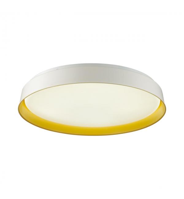 7711/ELN COLOR SN 157 Светильник пластик/желтый LED 76Вт 3000/4000/6000К D510 IP43 CCT TUNA YELLOW