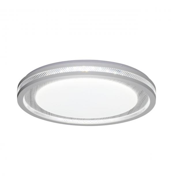 7681/ELN COLOR SN 164 Светильник пластик/сер под дер LED 76Вт 3000/4000/6000K D480 IP43 CCT MAVI WOOD