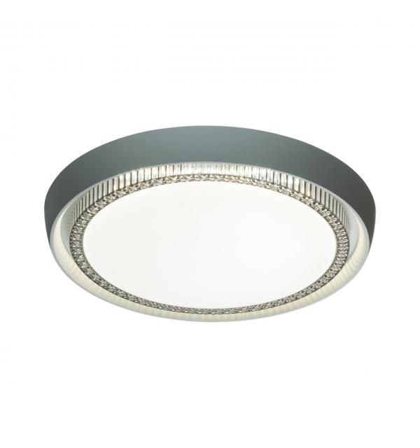 7644/ELN PALE SN 186 Светильник пластик/белый/серый LED 76Вт 3000/4000/6000К D520 IP43 CCT RAHIG