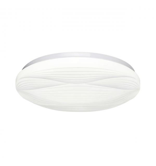 7686/ELN PALE SN 204 Светильник пластик/белый LED 76Вт 3000/4000/6000К D480 IP43 CCT HIMAR