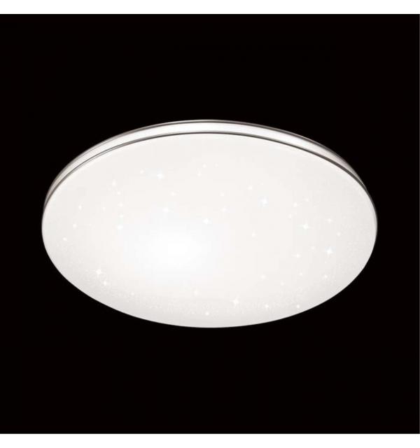 2051/DLN PALE SN 211 Светильник пластик/белый/хром LED 48Вт 3000/4000/6000K D410 IP43 CCT LEKA