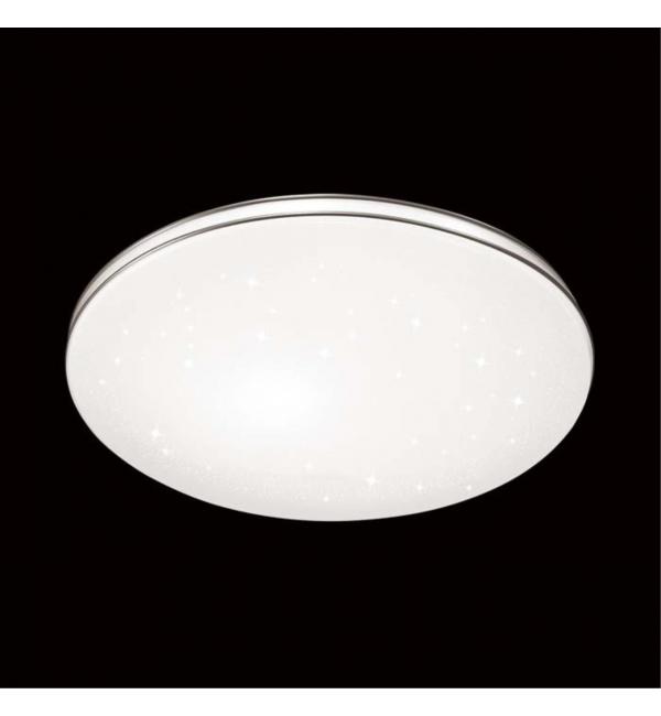2051/DLN PALE SN 211 Светильник пластик/белый/хром LED 48Вт 3000/4000/6000K D410 IP43 CCT LEKA