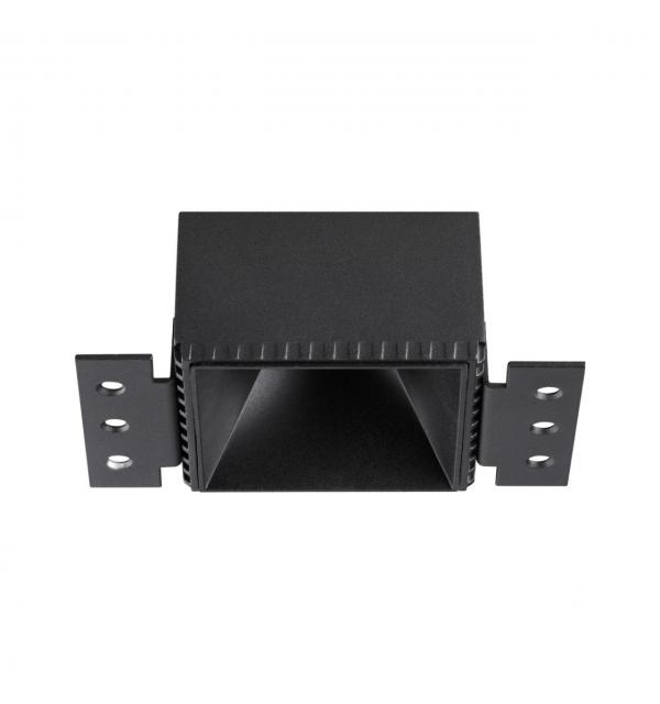 370998 WIR NT25 622 черный Светильник встраиваемый для ГКЛ потолка IP20 GU10 50W 220V NIMBUS