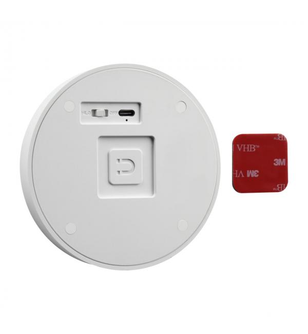 359707 OVER NT25 434 белый Светильник накладной сенсорный для лестниц IP20 LED 0.4W 3000К 1000mAh Li-ion, 5V VESPERA