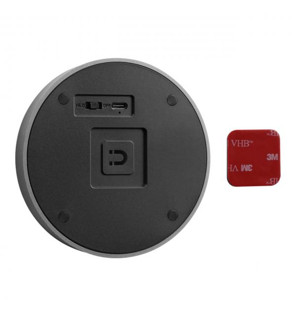359708 OVER NT25 434 серый Светильник накладной сенсорный для лестниц IP20  LED 0.4W 3000К 1000mAh Li-ion, 5V VESPERA