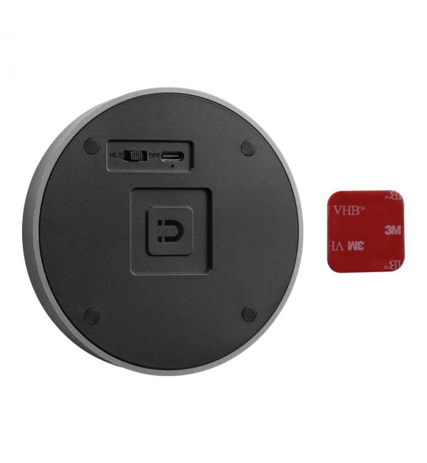 359708 OVER NT25 434 серый Светильник накладной сенсорный для лестниц IP20  LED 0.4W 3000К 1000mAh Li-ion, 5V VESPERA