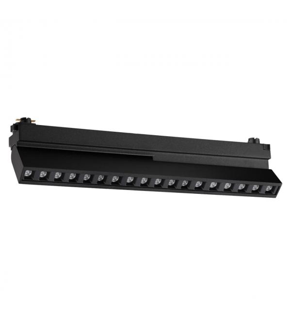 359737 PORT NT25 240 черный Светильник однофазный двухжильный трековый с переключ. цв. температуры IP20 LED 18W 180-265V 2700К/3200К/4000К EOS
