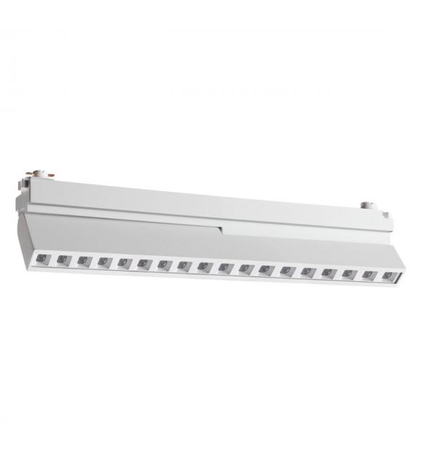 359740 PORT NT25 240 белый Светильник однофазный двухжильный трековый с переключ. цв. температуры IP20 LED 18W 180-265V 2700К/3200К/4000К EOS