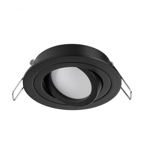 371018 WIR NT25 576 черный Светильник встраиваемый поворотный IP20 GU10 50W 220-240V MORUS