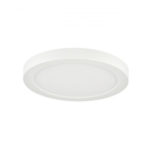 7790/12L MITRA LED SN 000 Светильник пластик/белый LED 12Вт 3000/4000/6500К D170 IP44 CCT/датчик движения NEBULA WHITE