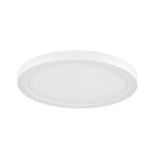 7790/18L MITRA LED SN 000 Светильник пластик/белый LED 18Вт 3000/4000/6500К D225 IP44 CCT/датчик движения NEBULA WHITE