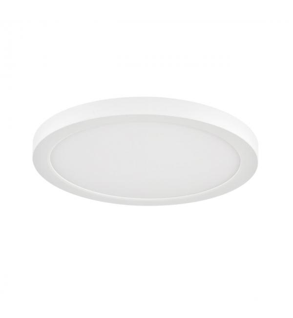 7790/18L MITRA LED SN 000 Светильник пластик/белый LED 18Вт 3000/4000/6500К D225 IP44 CCT/датчик движения NEBULA WHITE