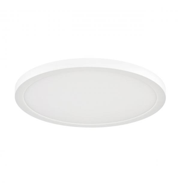 7790/24L MITRA LED SN 000 Светильник пластик/белый LED 24Вт 3000/4000/6500К D300 IP44 CCT/датчик движения NEBULA WHITE