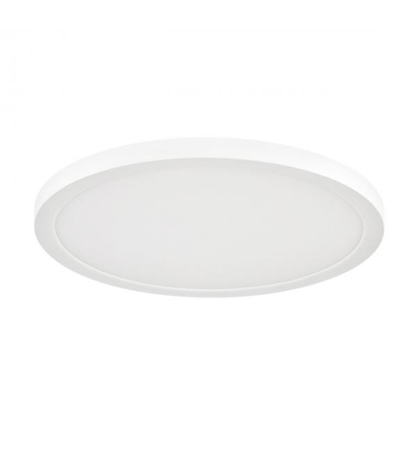 7790/24L MITRA LED SN 000 Светильник пластик/белый LED 24Вт 3000/4000/6500К D300 IP44 CCT/датчик движения NEBULA WHITE