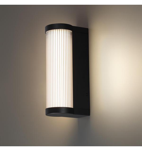 359984 STREET NT26 000 черный Светильник фасадный IP65 LED 12W 220-240V 3000K FLUO