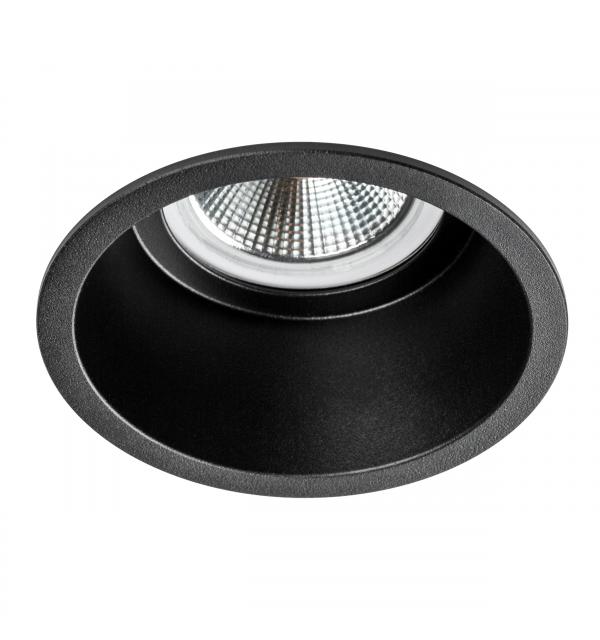 010057 Светильник LEVIGO BASE Round X1 MR16 ЧЕРНЫЙ