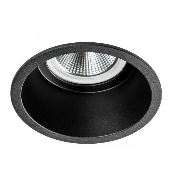 010057 Светильник LEVIGO BASE Round X1 MR16 ЧЕРНЫЙ