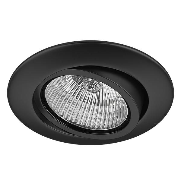 011087 Светильник TESO ADJ MR16/HP16 ЧЕРНЫЙ