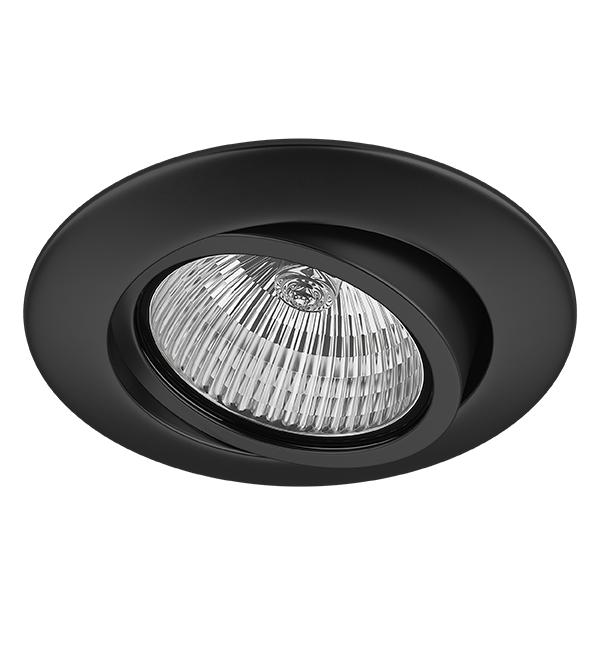 011087 Светильник TESO ADJ MR16/HP16 ЧЕРНЫЙ