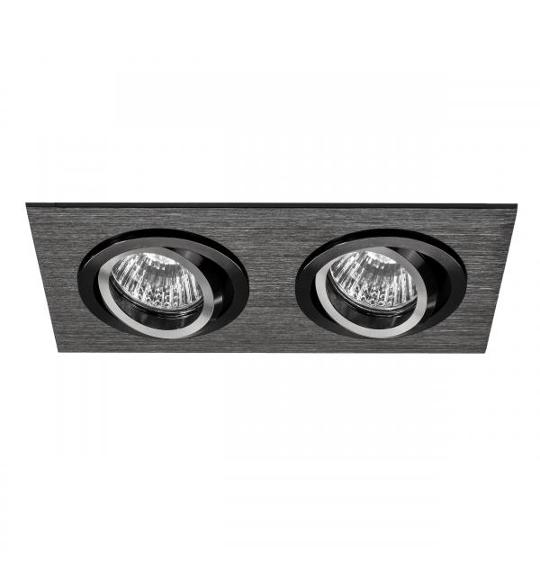 011622 Светильник SINGO X2 MR16/HP16 ЧЕРНЫЙ