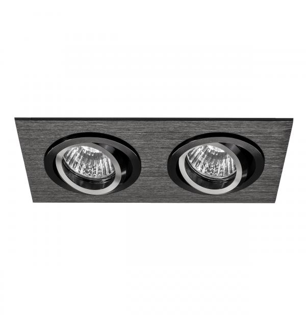 011622 Светильник SINGO X2 MR16/HP16 ЧЕРНЫЙ