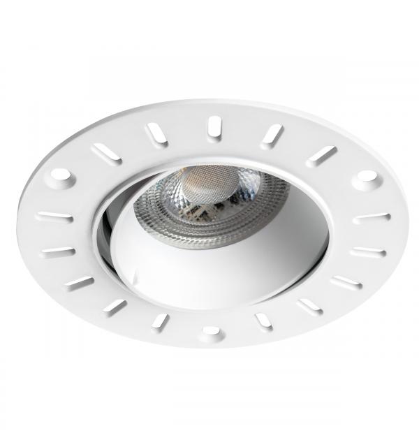 012006 Рамка (светильник) PVC д/LED-модулей 941хх и LED-ламп D50мм ANELLO ROUND БЕЛЫЙ