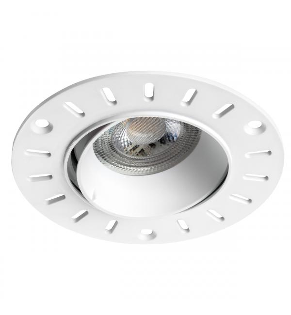 012006 Рамка (светильник) PVC д/LED-модулей 941хх и LED-ламп D50мм ANELLO ROUND БЕЛЫЙ