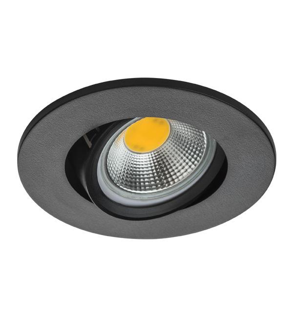 012027 Светильник PVC BANALE MR16 G5.3 ЧЕРНЫЙ
