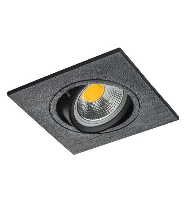 012037 Светильник PVC BANALE MR16 G5.3 ЧЕРНЫЙ