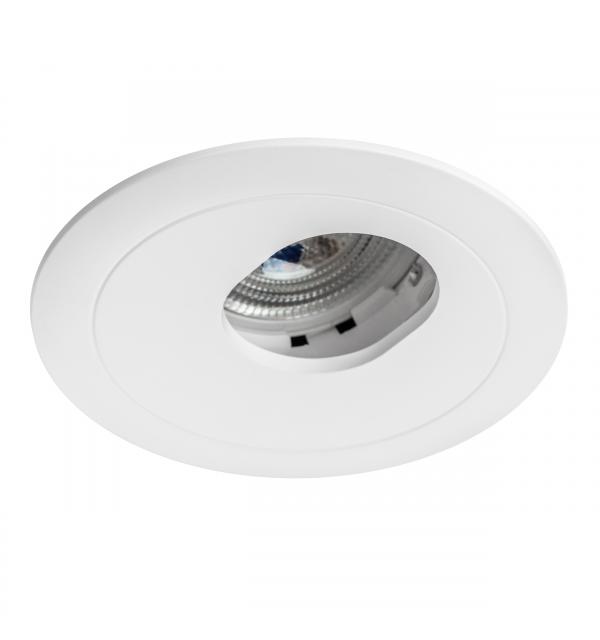 012216 Рамка (светильник) PVC д/LED-модулей 941хх и LED-ламп D50мм ANELLO ROUND БЕЛЫЙ