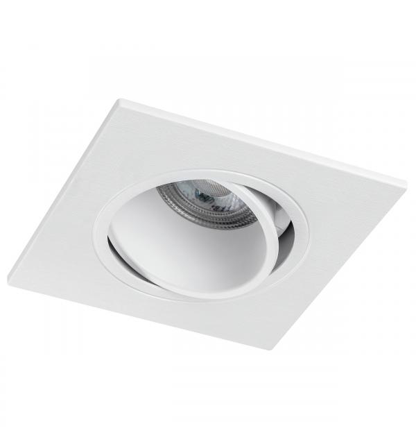 012616 Рамка (светильник) PVC д/LED-модулей 941хх и LED-ламп D50мм SINGO QUAD БЕЛЫЙ