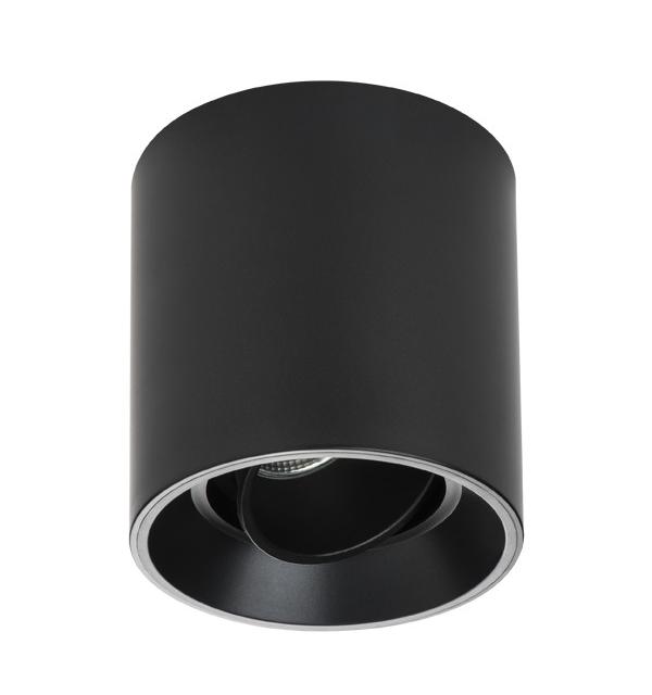 051007 Светильник PVC BINOCO UNO GU10 ЧЕРНЫЙ