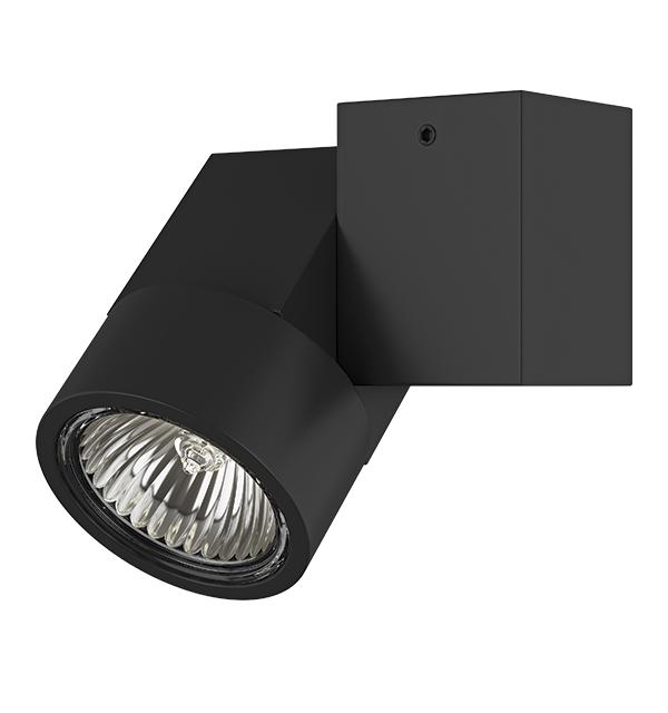 051027 Светильник ILLUMO HP16X1 GU10 ЧЕРНЫЙ