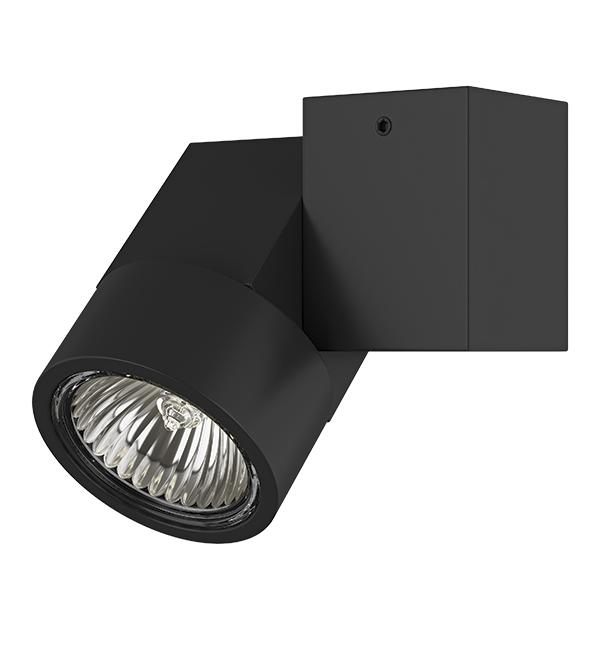 051027 Светильник ILLUMO HP16X1 GU10 ЧЕРНЫЙ