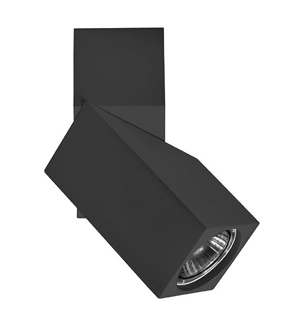 051057 Светильник ILLUMO HP16 GU10 ЧЕРНЫЙ IP20