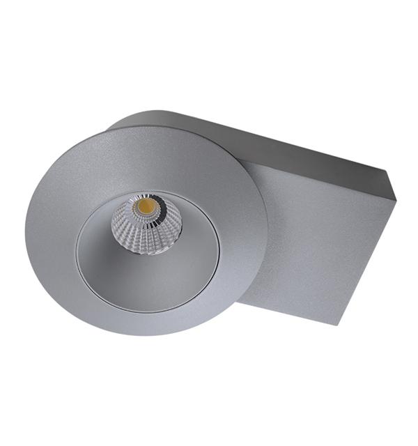 051219 Светильник ORBE LED15W 1240LM 60G СЕРЫЙ 4000K