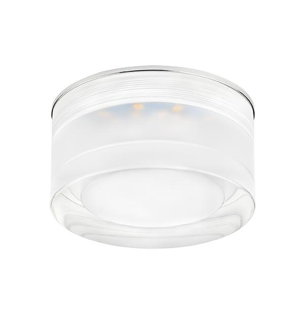 070232 Светильник ARTICO CYL LED 5W 400LM ХРОМ/ПРОЗРАЧНЫЙ/МАТОВЫЙ 3000K