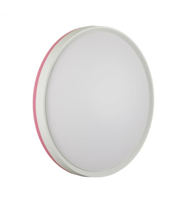 7708/EL COLOR SN 154 Светильник пластик/розовый LED 70Вт 3000-6000К D500 IP43 пульт ДУ KEZO PINK