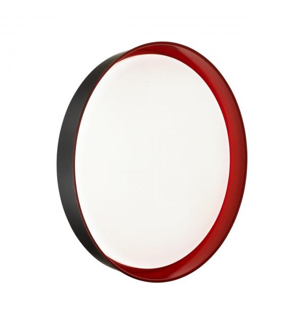 7710/DL COLOR SN 157 Светильник пластик/белый/красный LED 48Вт 4000К D407 IP43 TUNA RED