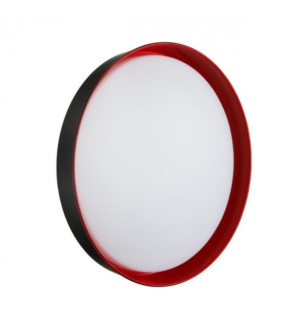 7710/EL COLOR SN 157 Светильник пластик/белый/красный LED 70Вт 3000-6000К D510 IP43 пульт ДУ TUNA RED
