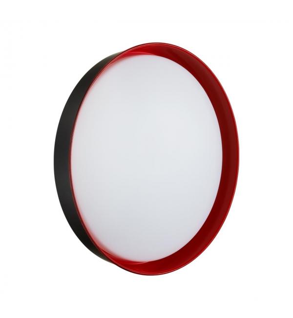 7710/EL COLOR SN 157 Светильник пластик/белый/красный LED 70Вт 3000-6000К D510 IP43 пульт ДУ TUNA RED