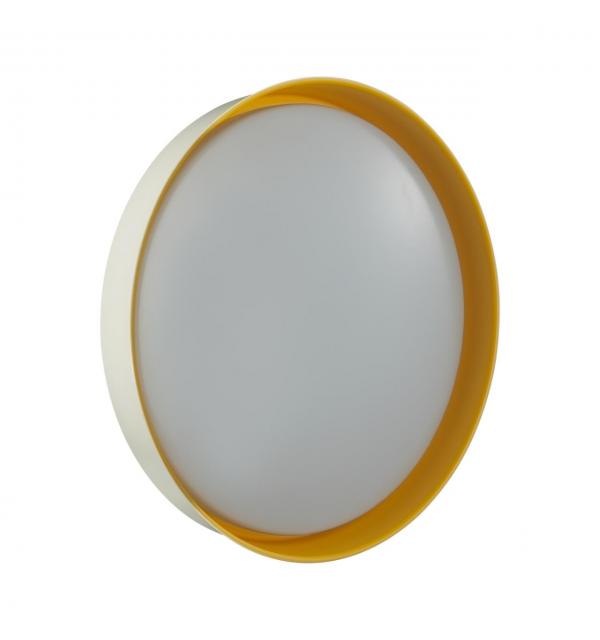 7711/EL COLOR SN 157 Светильник пластик/желтый LED 70Вт 3000-6000К D510 IP43 пульт ДУ TUNA YELLOW