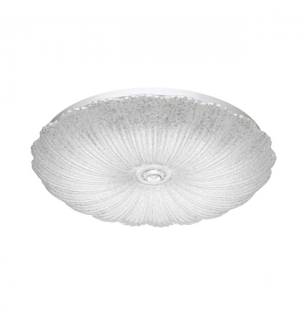 7729/48L PIKO LED SN 000 Светильник металл/пластик/белый/прозрачный LED 48Вт 3000-6000K D380 IP20 пульт ДУ FORTUNA